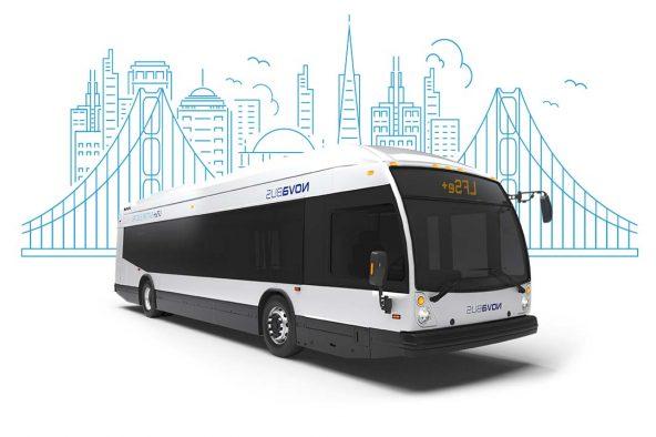 世界杯足彩app宣布向旧金山市政运输局订购3辆电动公交车